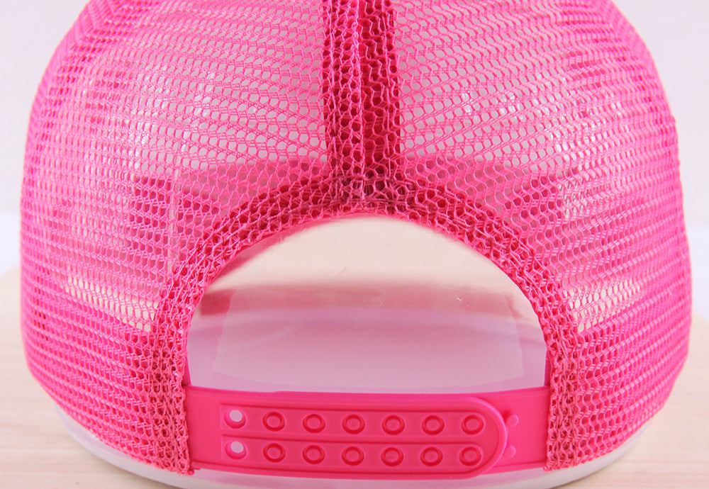 Barbie Trucker Hat Come on Barbie Let's Go Party Adjustable Snapback Closure