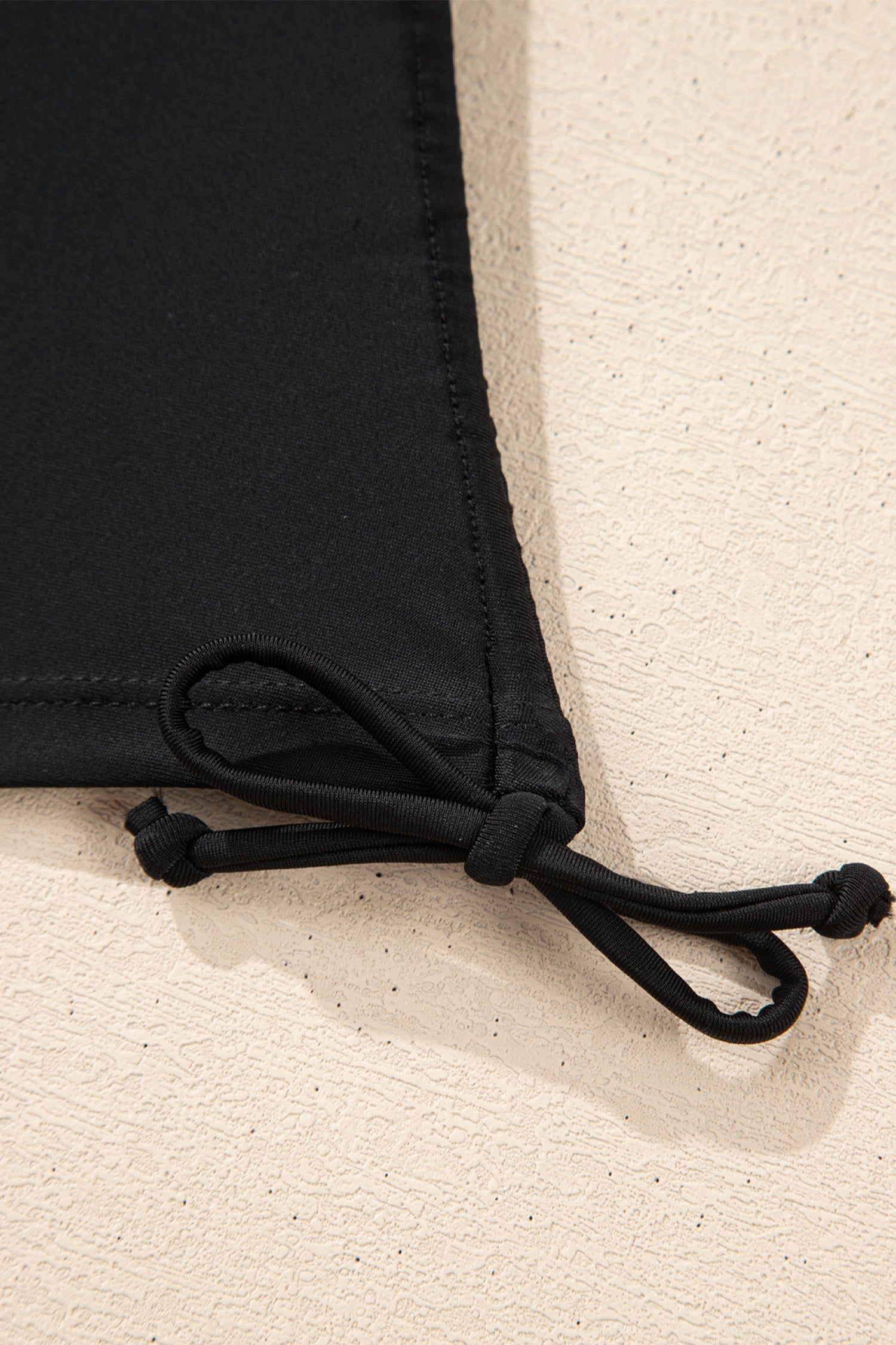 Cali Chic Women Swimsuit Black Scoop Neck Adjustable Tankini and Matching Skort Bathing Suit - Cali Chic