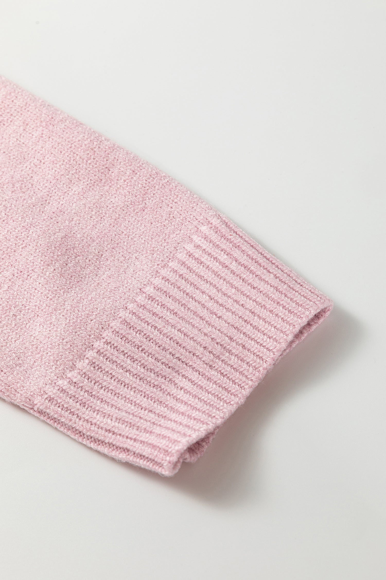 Pink Corded Love Script Graphic Baggy Sweater - Cali Chic