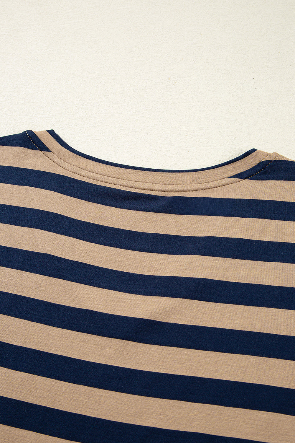 Cali Chic Women Dress Black Stripe Print V Neck Maxi Dress with Side Splits - Cali Chic