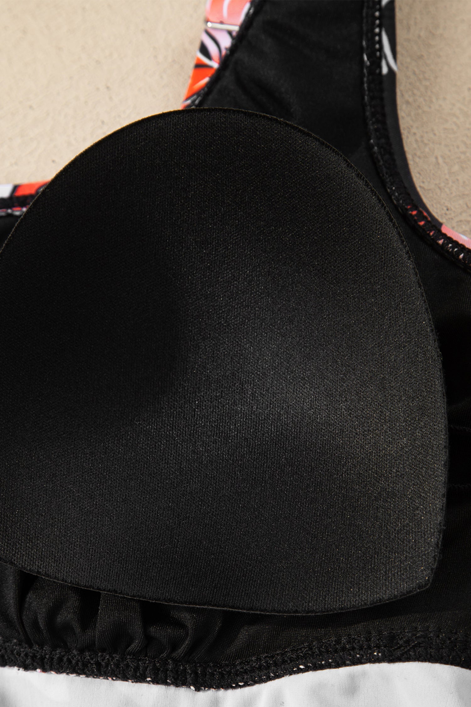 Cali Chic Women Swimsuit Black Scoop Neck Adjustable Tankini and Matching Skort Bathing Suit - Cali Chic