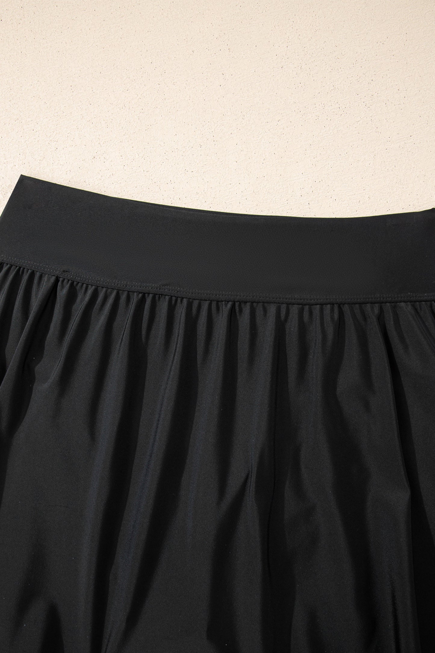 Cali Chic Women Swimsuit Black Scoop Neck Adjustable Tankini and Matching Skort Bathing Suit - Cali Chic