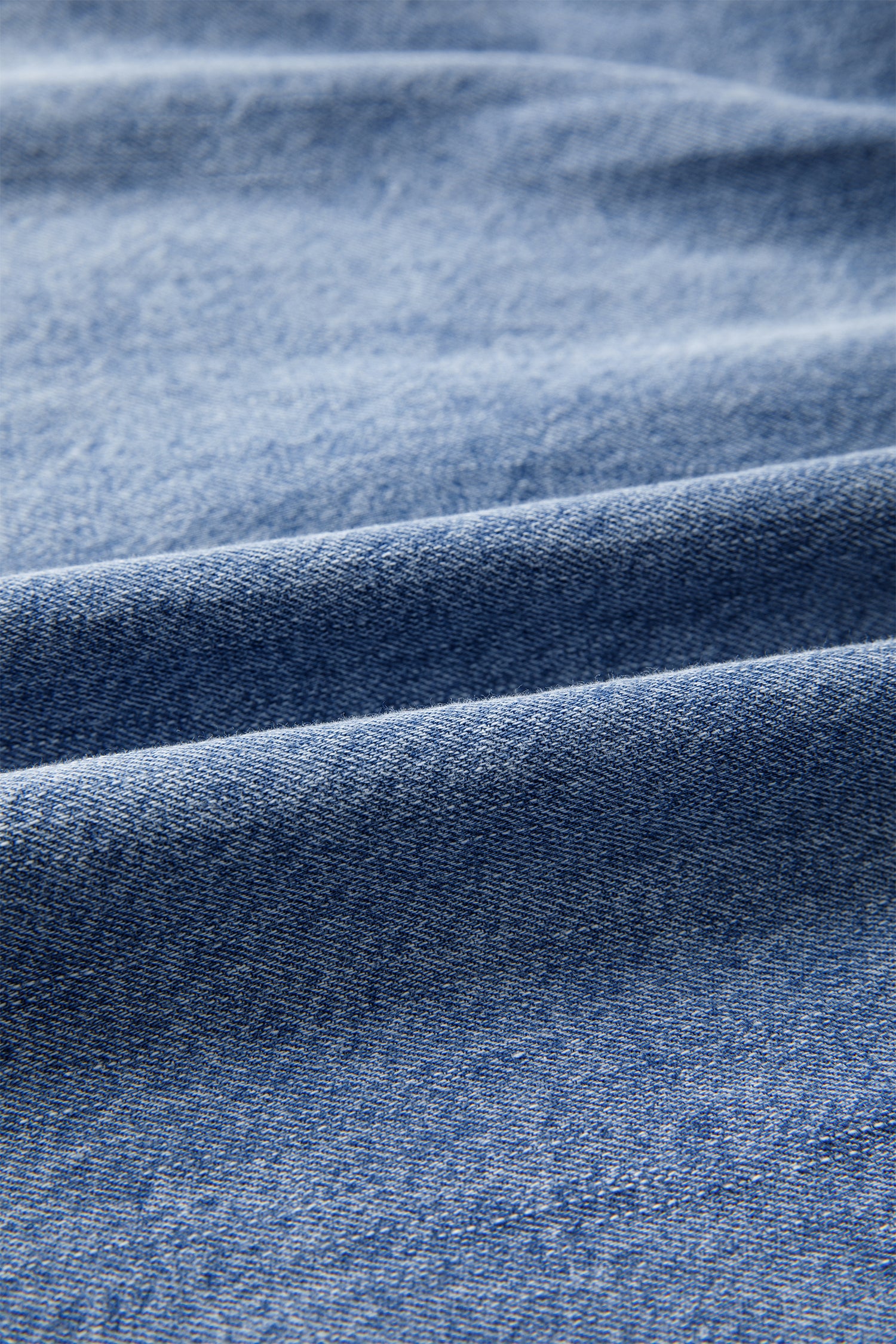 Cali Chic Women Dress Myosotis Puff Sleeve V Neck Ruffled Loose Denim Mini Dress - Cali Chic