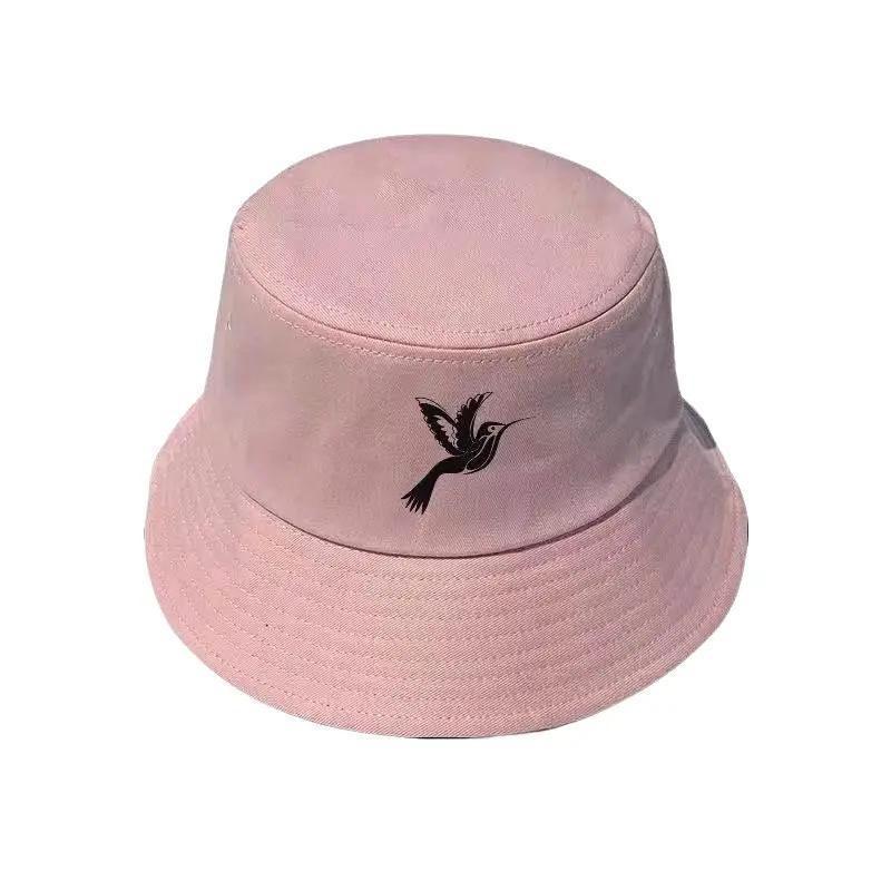 Women's 100% Cotton Embroidered Bucket Hat - Lightweight Beach Accessory