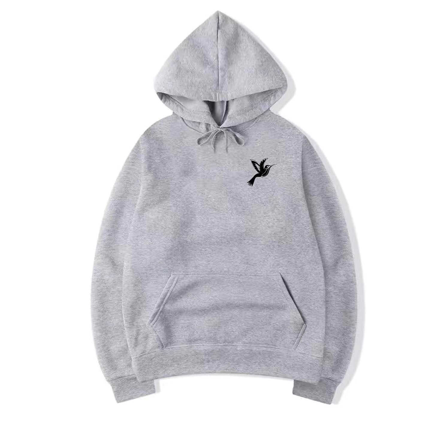 CALI CHIC Women's Pullover Sweatshirt Navy Round Neck Pullover Hoodie Polyester Knit, Casual Fashionable Women's Top Womenswear Outdoor