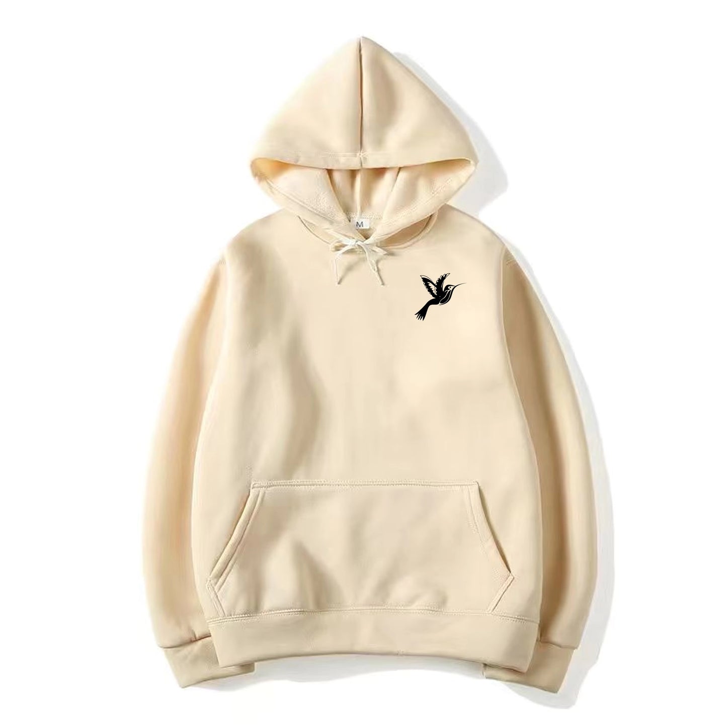 CALI CHIC Women's Pullover Sweatshirt Navy Round Neck Pullover Hoodie Polyester Knit, Casual Fashionable Women's Top Womenswear Outdoor