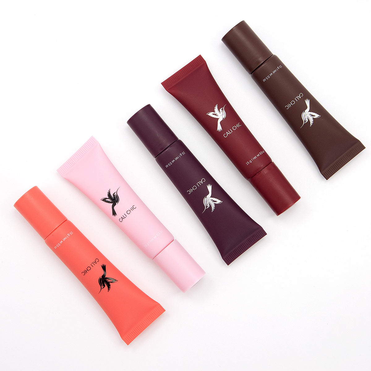Organic Vegan Lip Balm - Waterproof Tinted Lip Butter with Shea and Jojoba