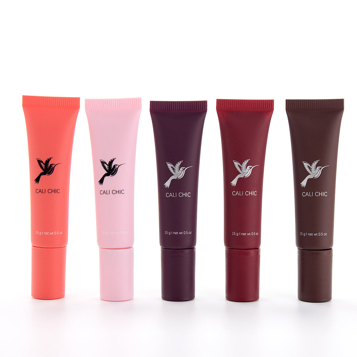 Organic Vegan Lip Balm - Waterproof Tinted Lip Butter with Shea and Jojoba