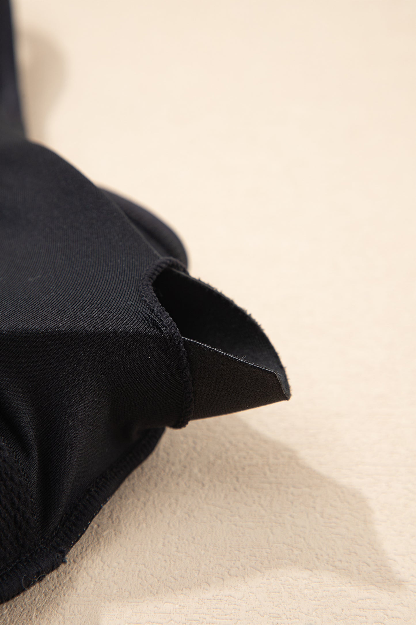 Cali Chic Women Swimsuit Black Drawstring Big Hole Floral Print Sleeveless One Piece Swimsuit - Cali Chic