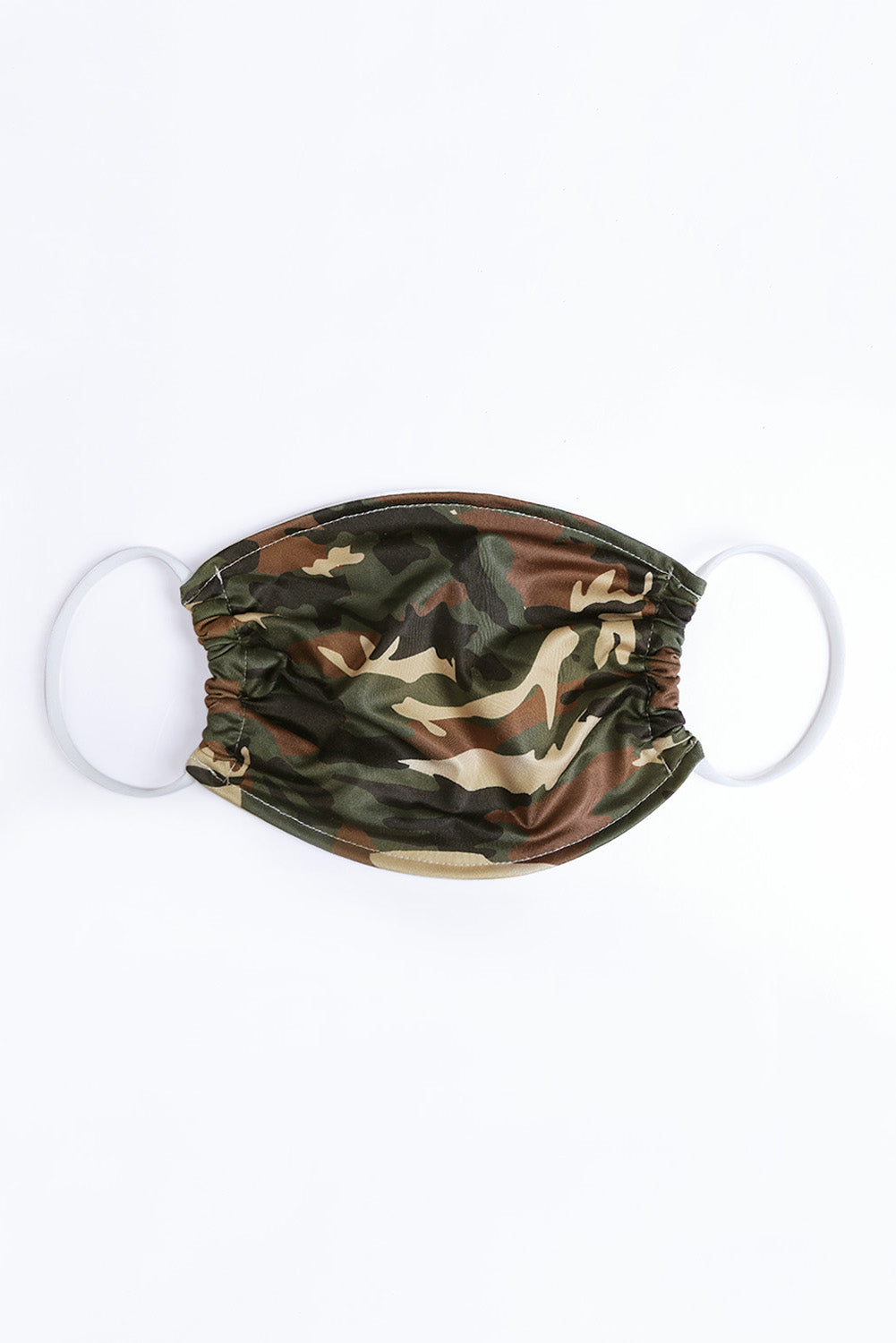 Face Mask Camo Green Print Ships from USA