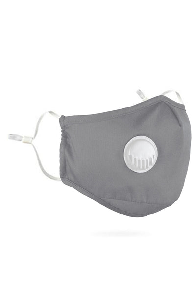Cycling Face Mask Breathable Washable Grey Ships from USA
