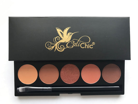 Cali Chic Eye Shadow Palette Eye Shadow Powder Cosmetic Make Up Terracotta