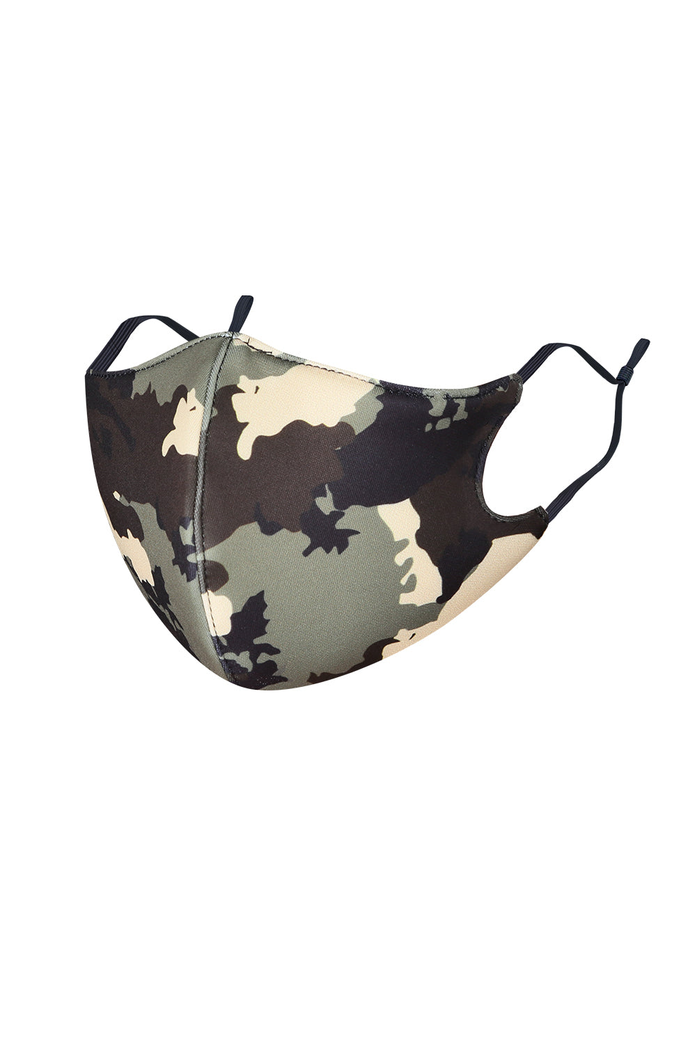 Face Mask Green Camo Print Face Mask With 5PCS Filters Breathable Washable Ships from USA